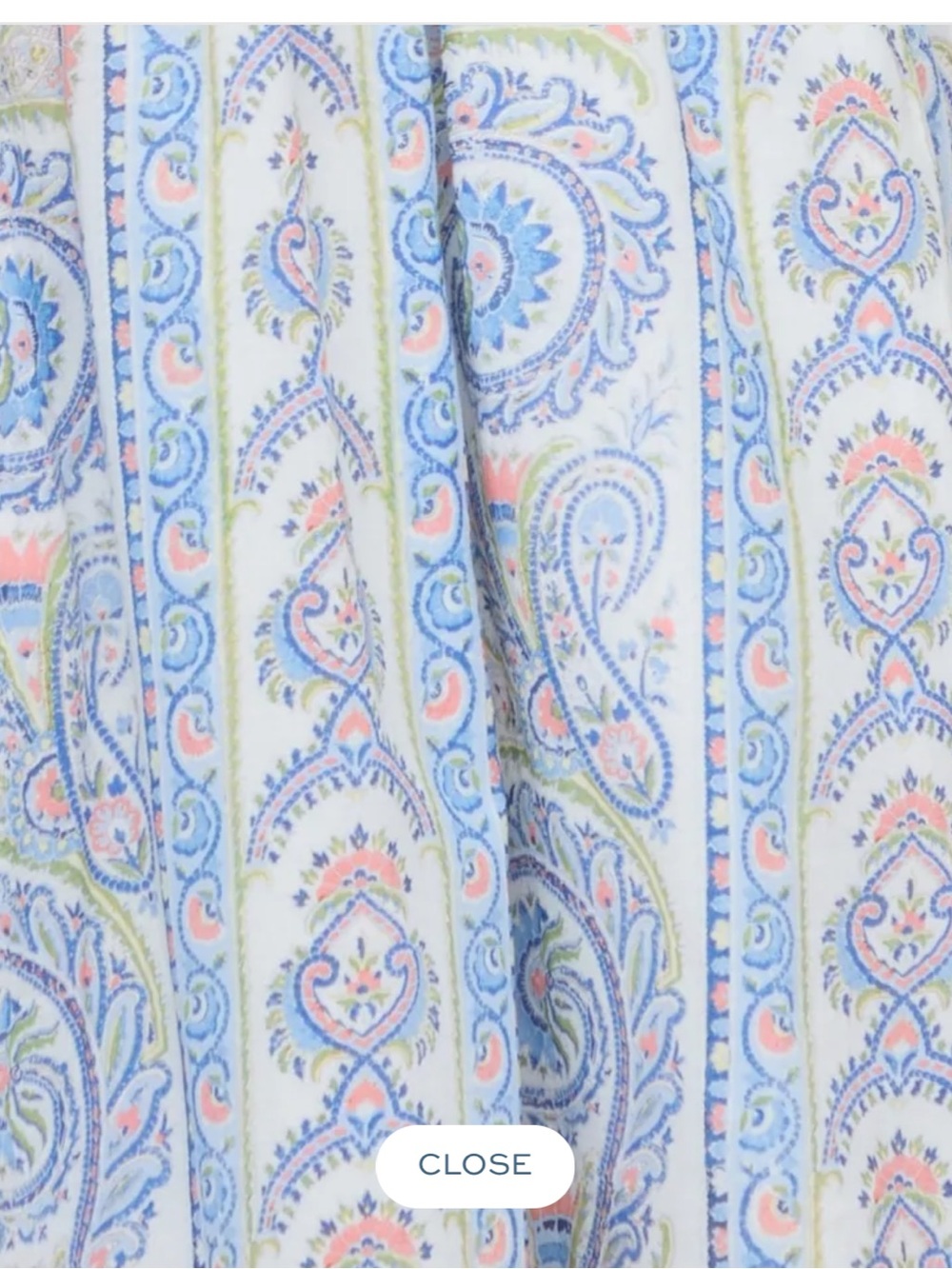 Hill House The Scarlett Paisley Nap Midi Dress - Picture 2 of 4